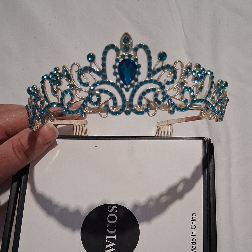 Wico Blue Gemstone Tiara